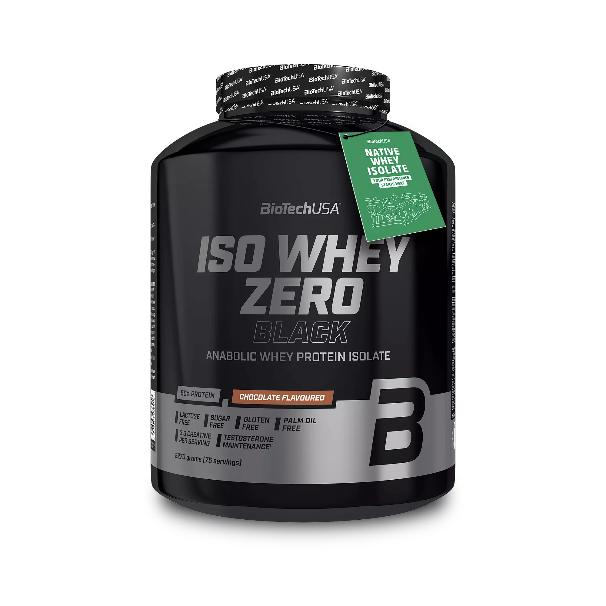 Iso Whey Zero Black Kg Biotech Usa